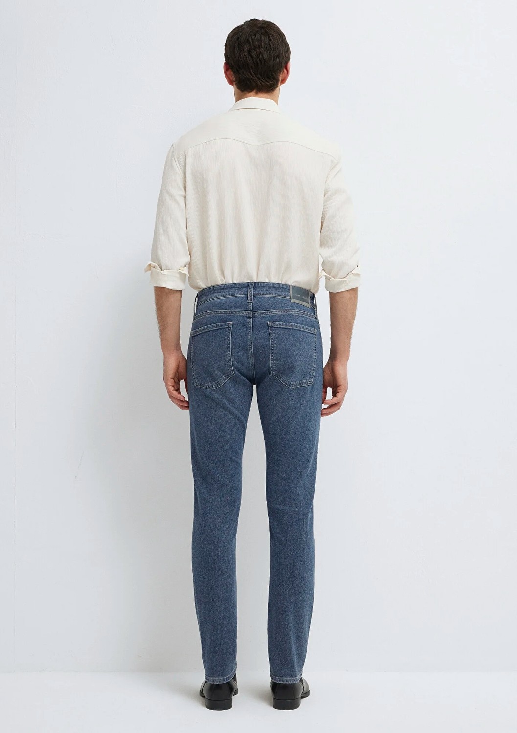 Mavi Jake Mavi Edition Puslu Vintage Koyu Mavi Jean Pantolon 00422A2984 görsel 6