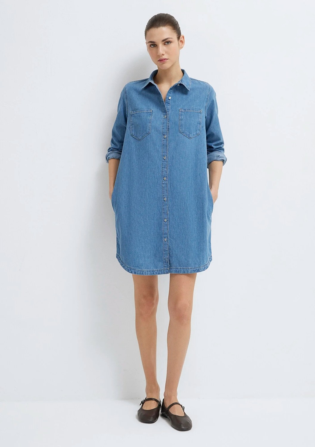 Mavi Liz Everyday Indigo Mavisi Jean Elbise 130656-A1578