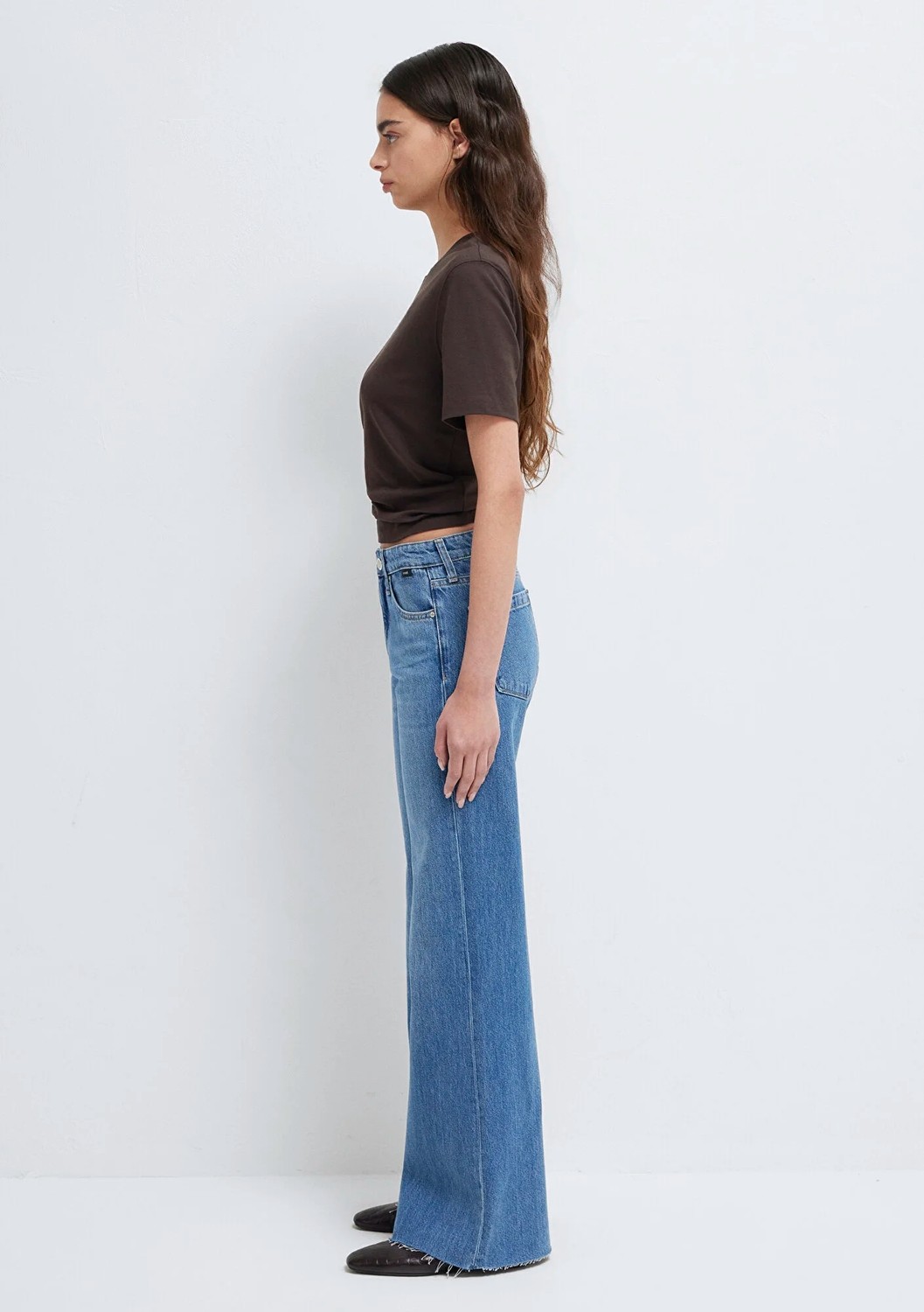 Mavi Grace Iconic Gölgeli Indigo Mavisi Jean Pantolon 1018584-A1600 görsel 4