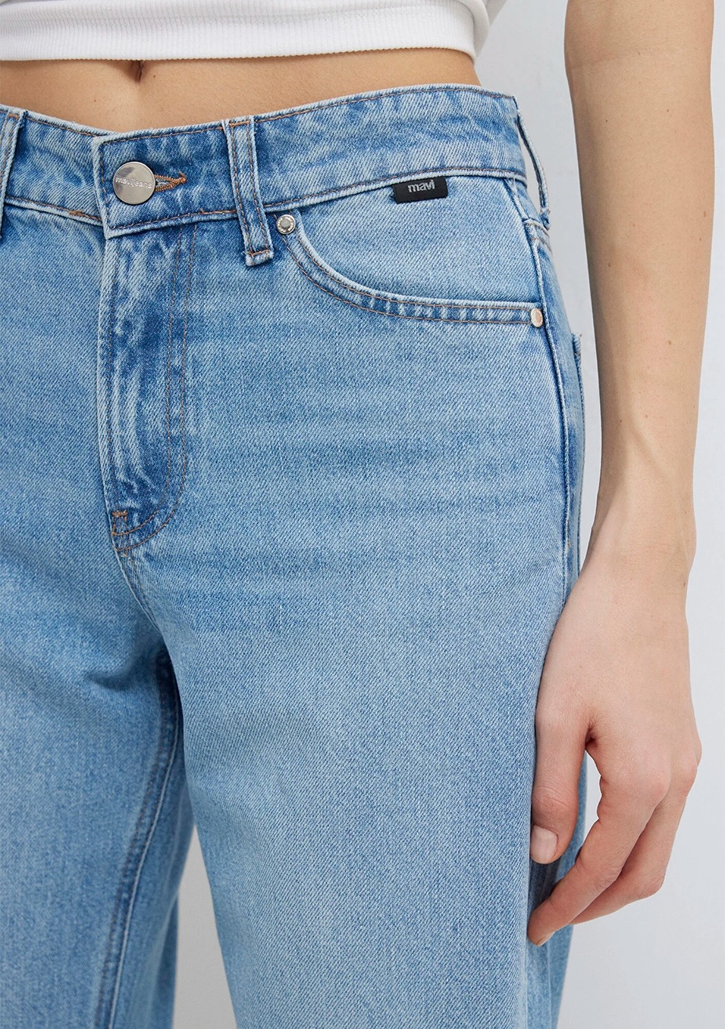 Mavi Taylor Iconic Puslu Açık Mavi Jean Pantolon 1010840-A1563 görsel 7