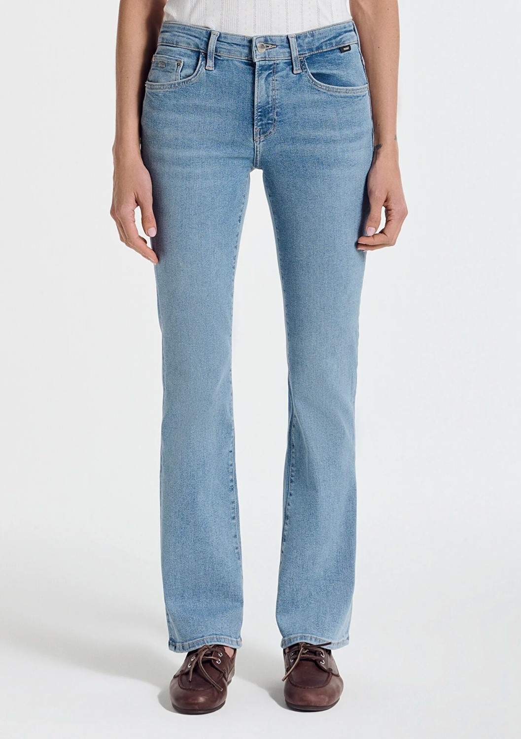 Mavi Molly Premium Blue Açık Mavi Jean Pantolon 10136A1548 görsel 3