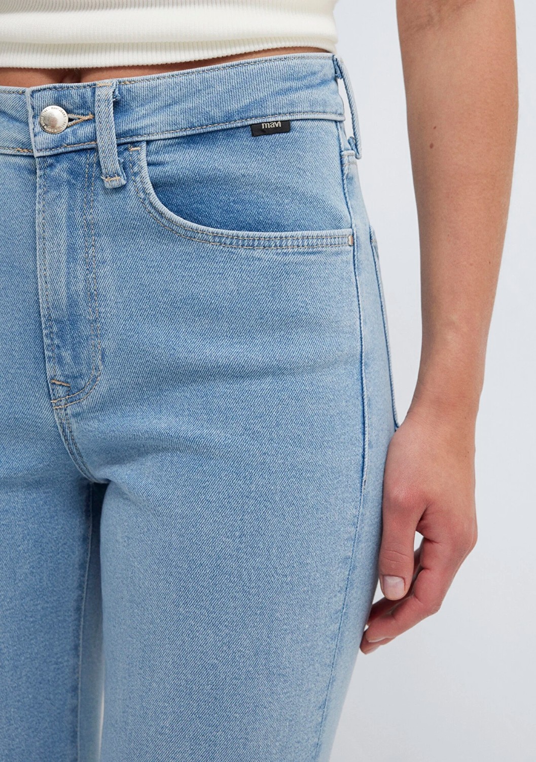 Mavi Bliss Premium Blue Açık Mavi Jean Pantolon 101437-A3034 görsel 8