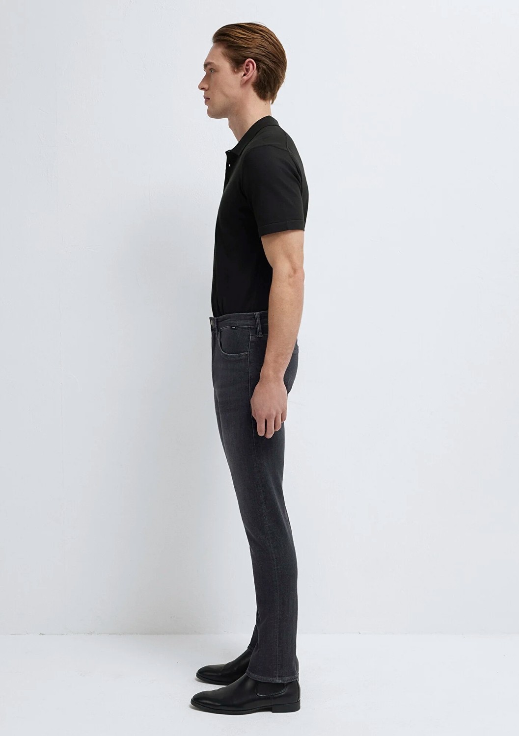Mavi Jake Lux Black Antrasit Jean Pantolon 00422A1743 görsel 4