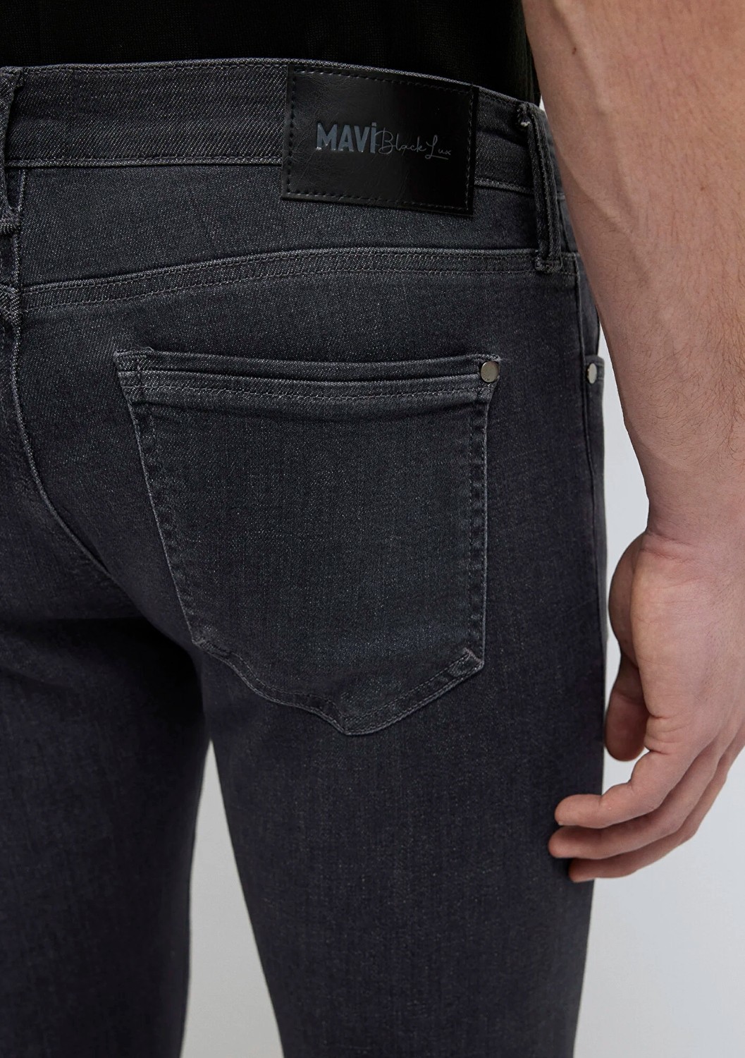 Mavi Jake Lux Black Antrasit Jean Pantolon 00422A1743 görsel 8