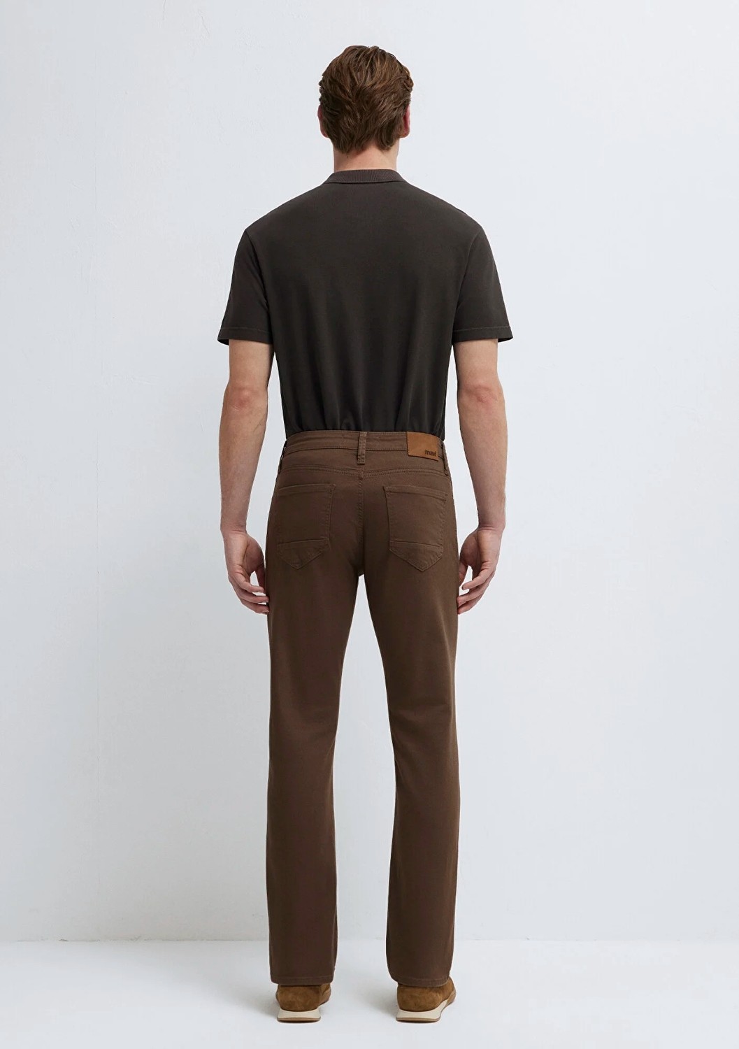 Mavi Martin Kahverengi Comfort Gabardin Pantolon 0037890680 görsel 5
