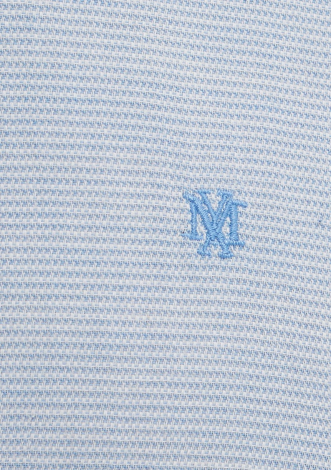 Mavi Mühür Logo Nakışlı Mavi Gömlek 0211899-86659 görsel 7