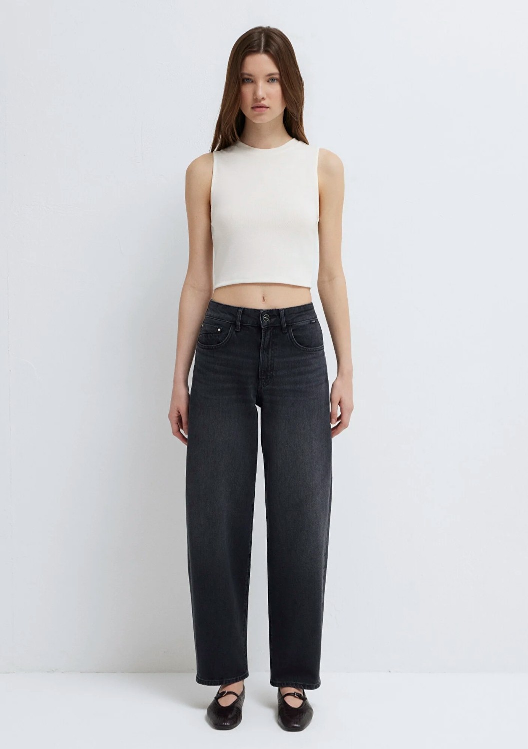 Mavi Tiya Iconic Antrasit Jean Pantolon 1018900-A3056 görsel 4