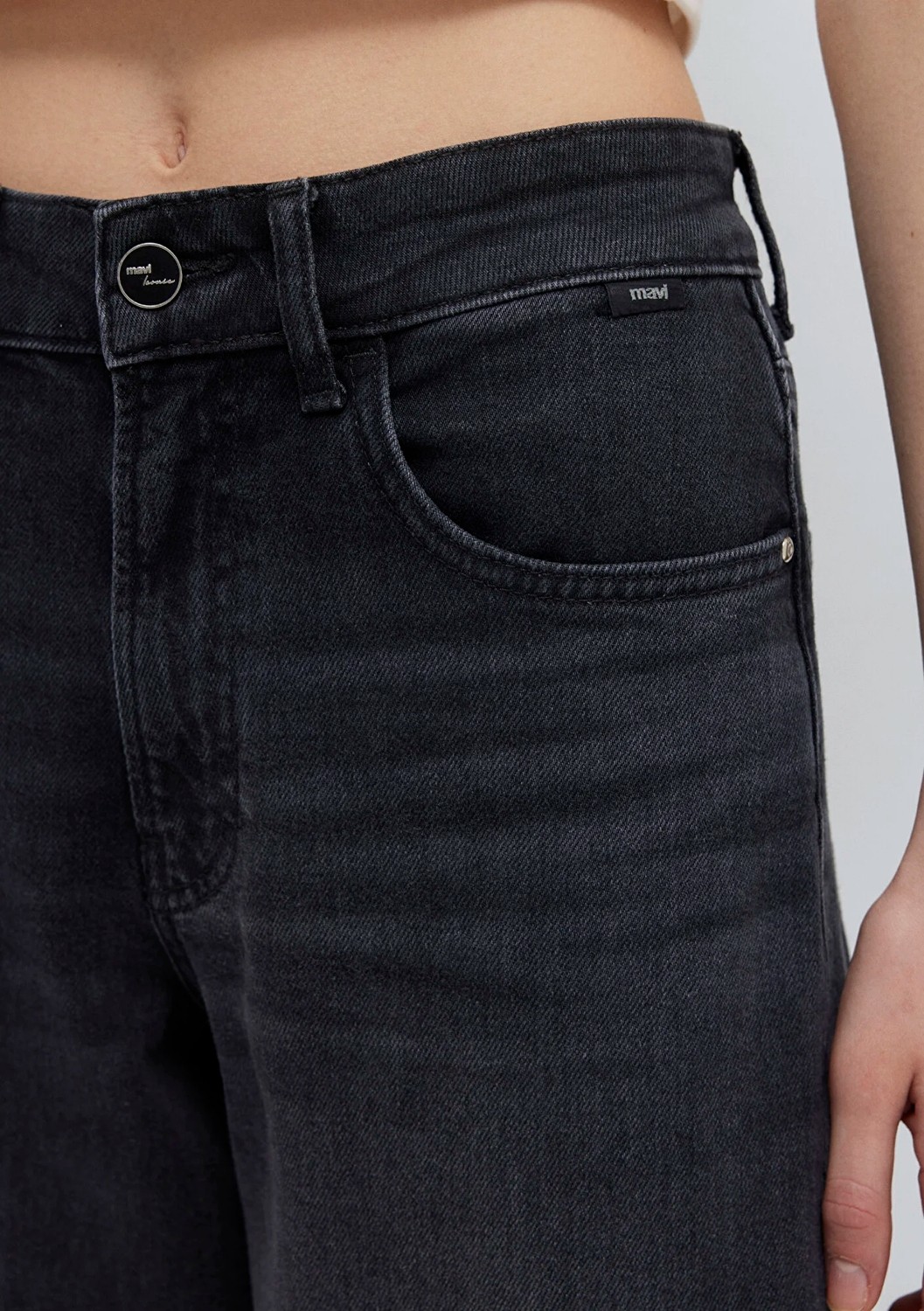 Mavi Tiya Iconic Antrasit Jean Pantolon 1018900-A3056 görsel 7