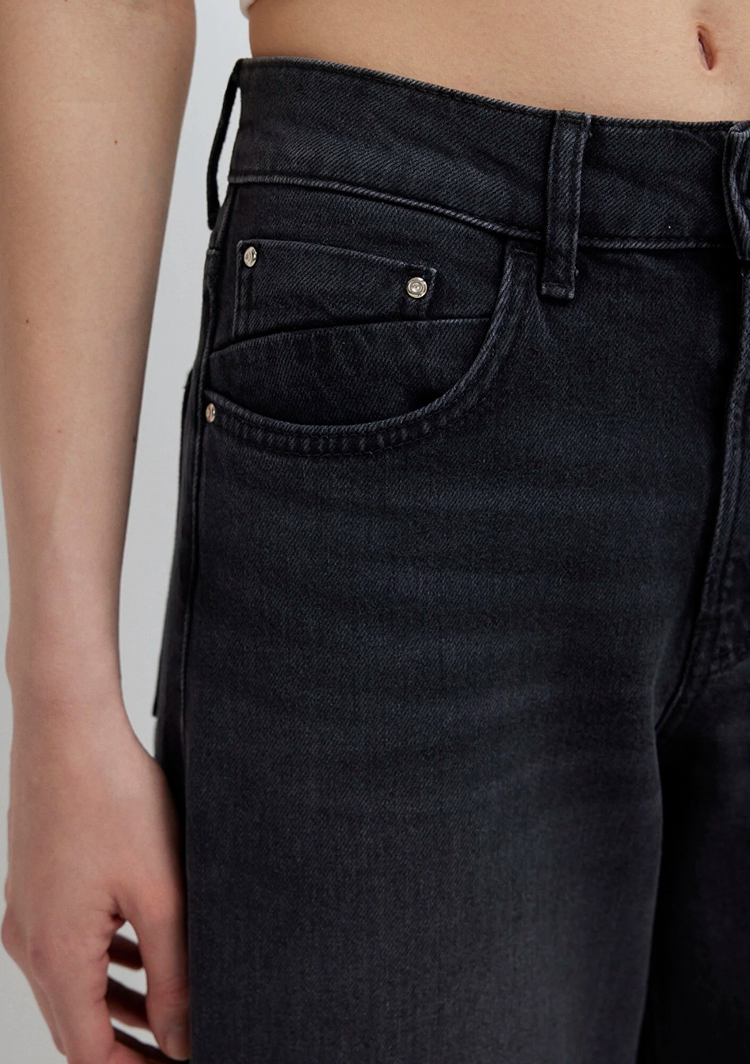 Mavi Tiya Iconic Antrasit Jean Pantolon 1018900-A3056 görsel 8
