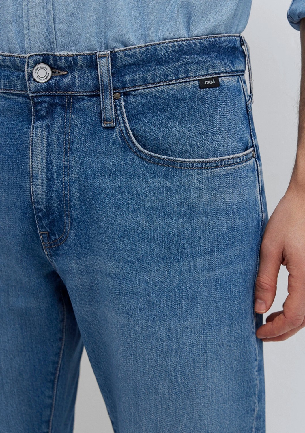 Mavi Marcus Mavi Edition Vintage Indigo Mavisi Jean Pantolon 0035191281 görsel 7