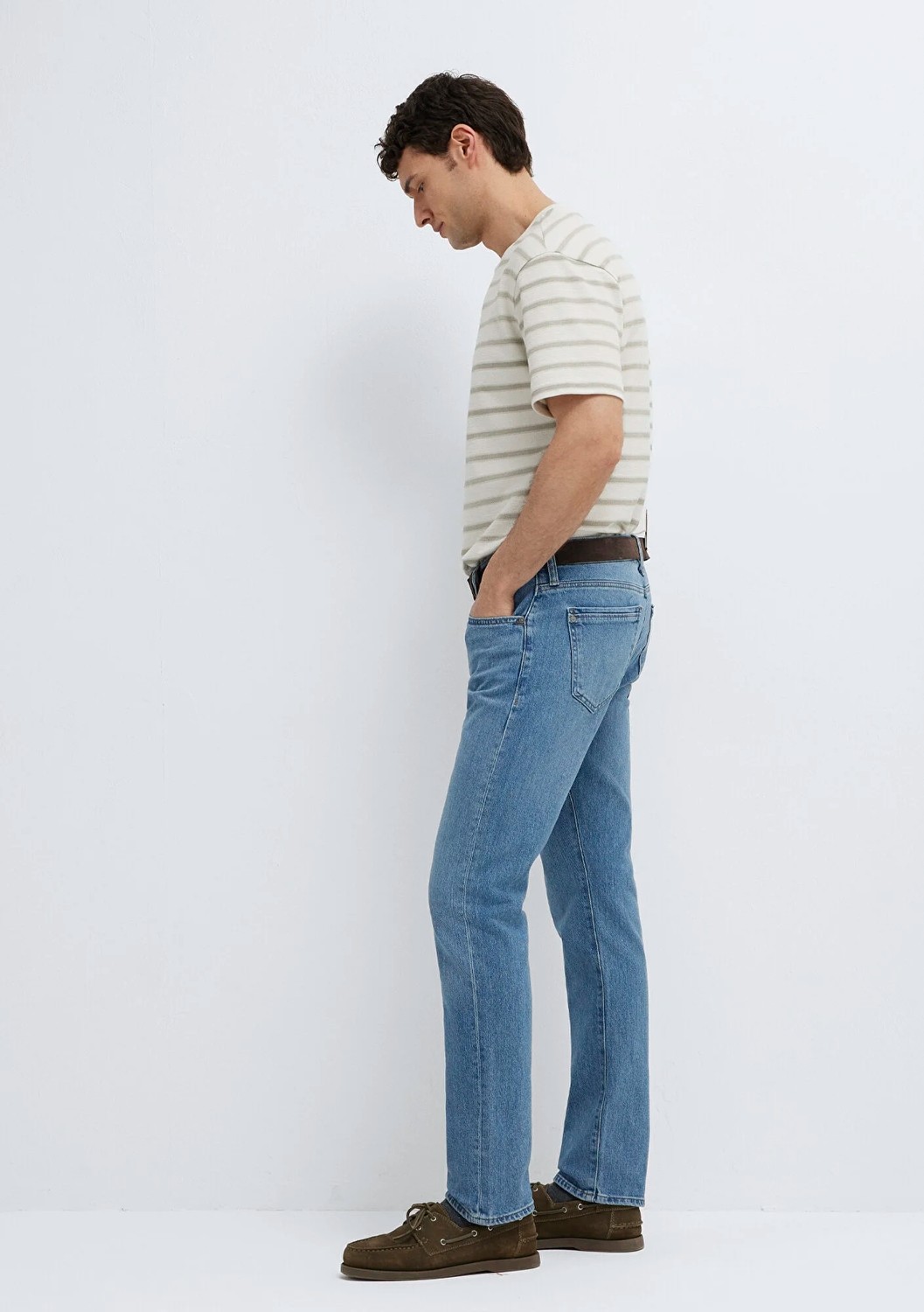 Mavi Jake Premium Blue Puslu Açık Mavi Jean Pantolon 0042283030 görsel 2