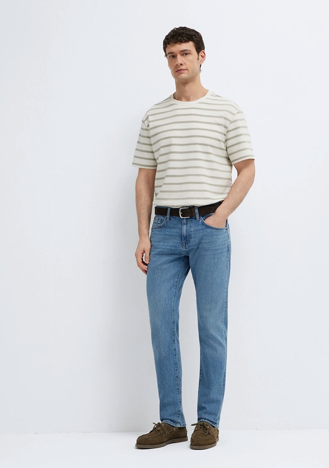 Mavi Jake Premium Blue Puslu Açık Mavi Jean Pantolon 0042283030 görsel 3