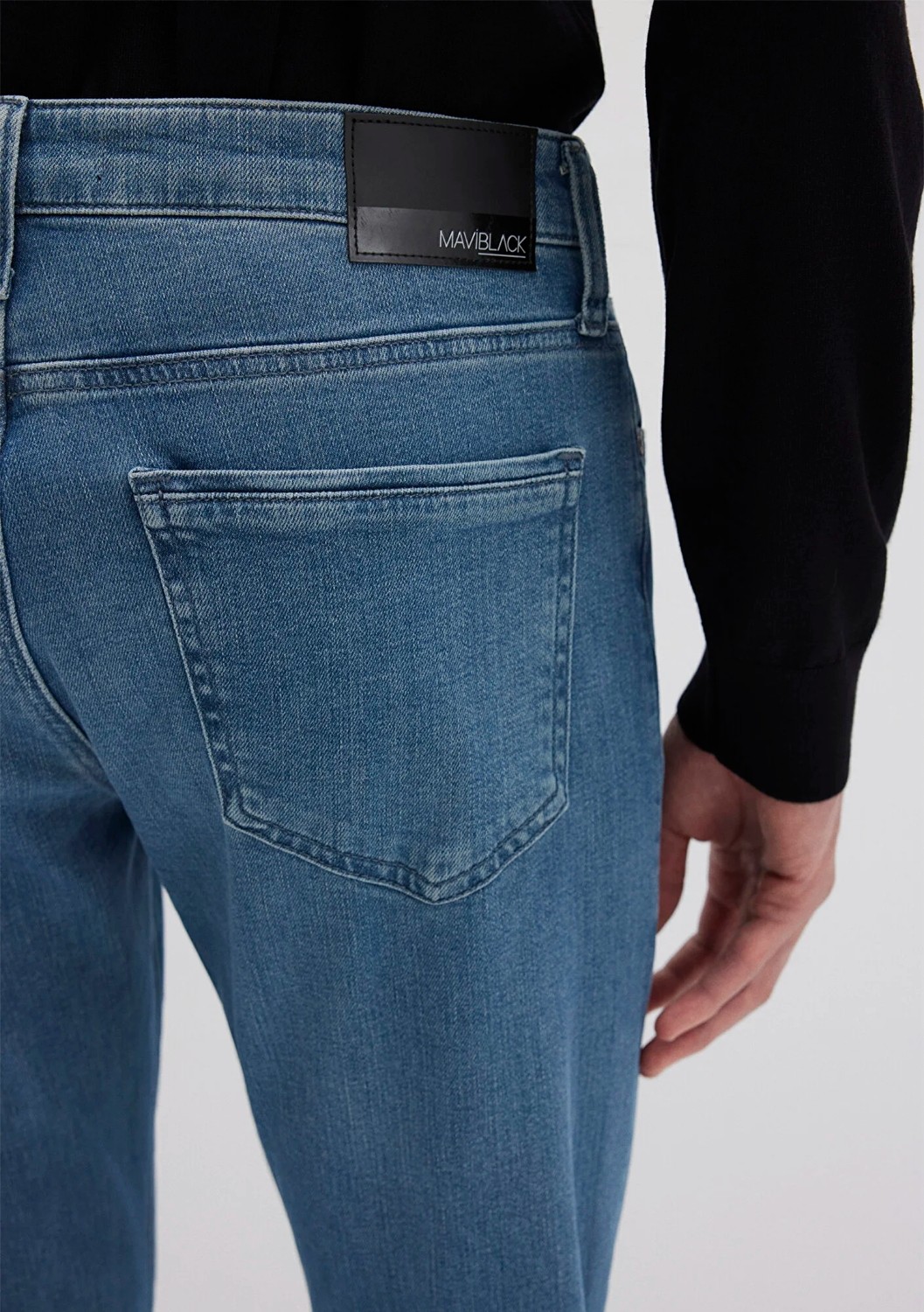 Mavi Hunter Mavi Black Vintage Indigo Mavisi Jean Pantolon 0020290661 görsel 7