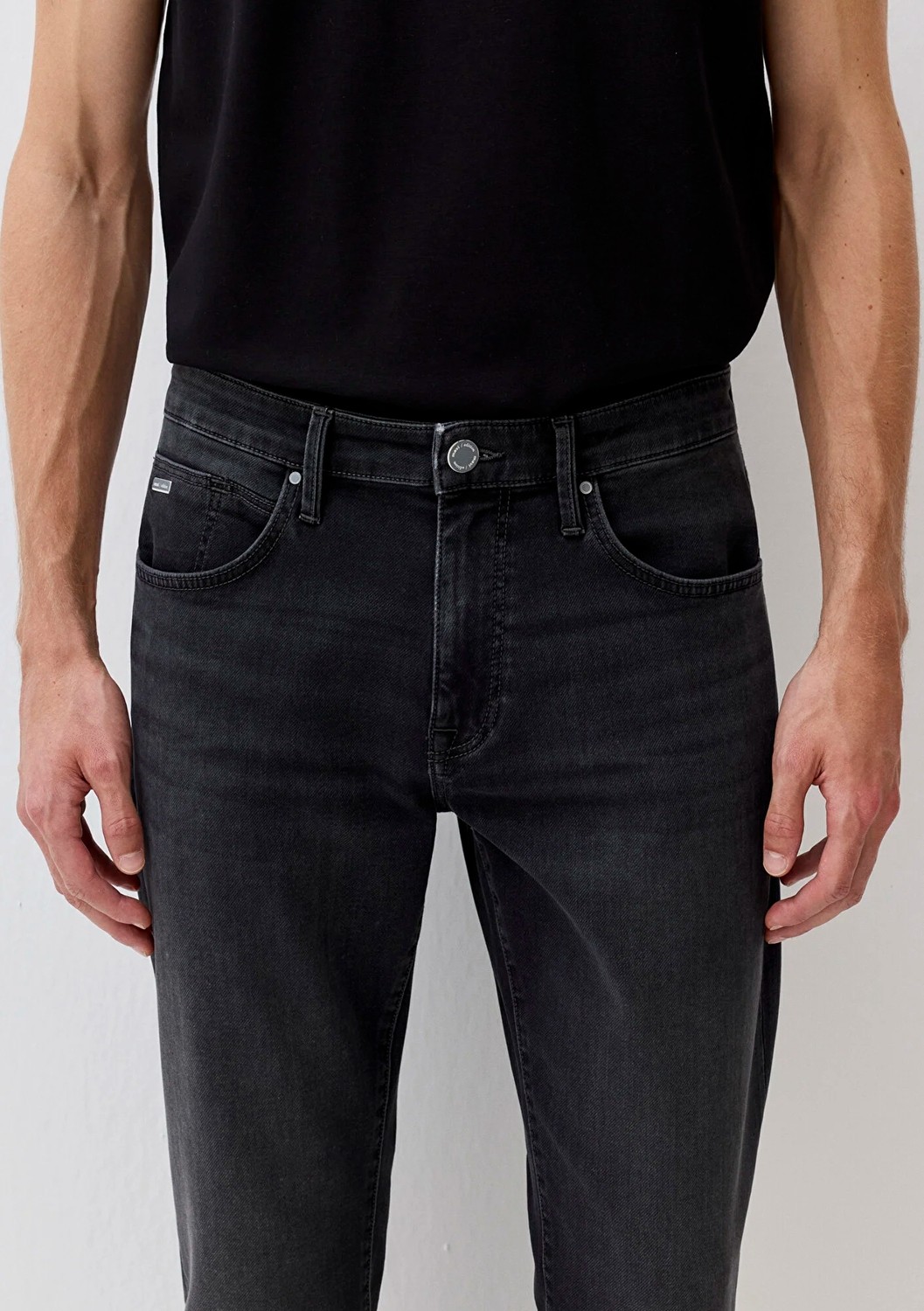 Mavi Marcus Edition Koyu Gri Smoke Jean Pantolon 0035190826 görsel 7