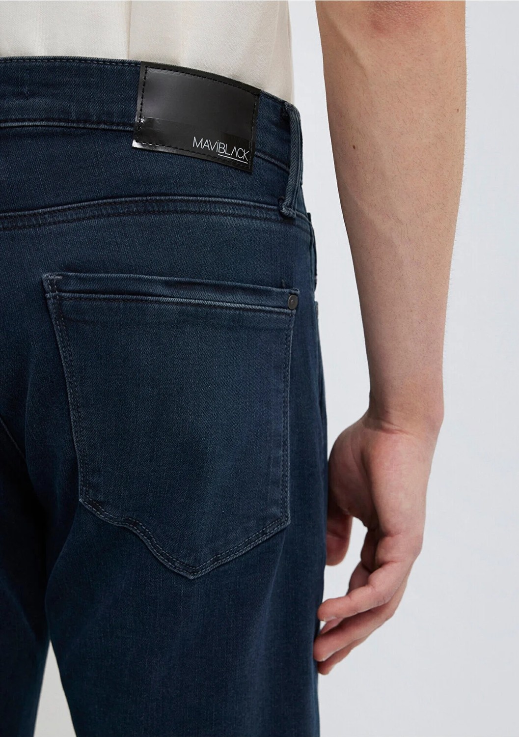 Mavi Hunter Mavi Black Gölgeli Mürekkep Mavi Jean Pantolon 0020231891 görsel 8