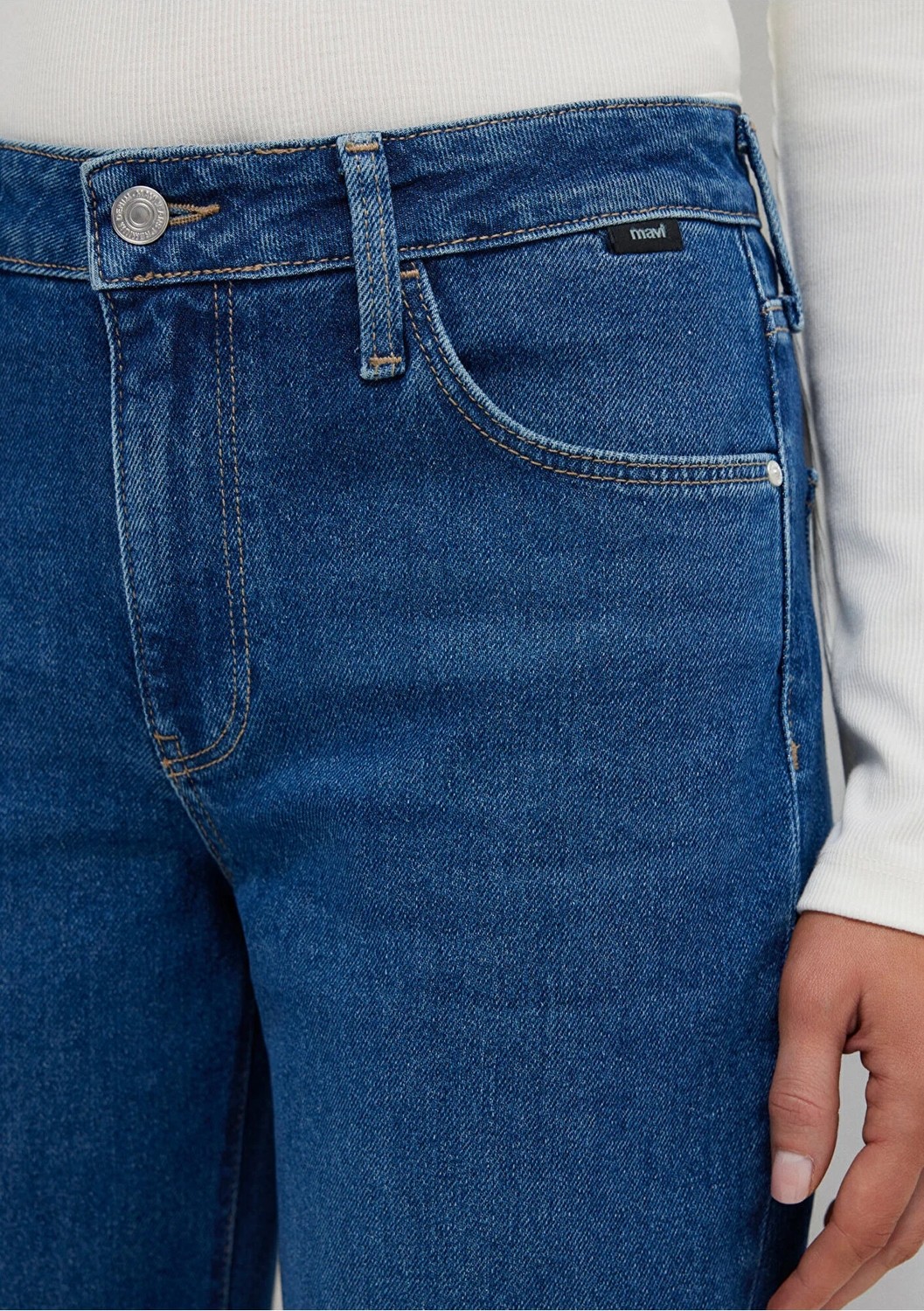 Mavi İbiza Real Blue Gölgeli Koyu Mavi Jean Pantolon 1010530-90504 görsel 6