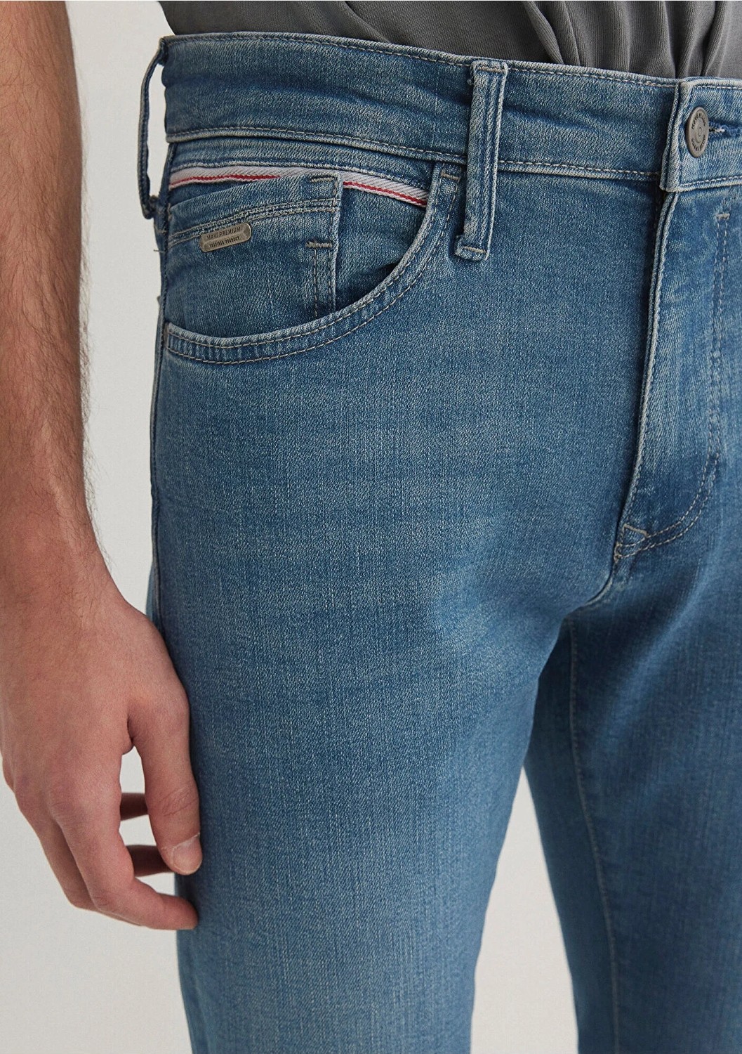 Mavi Jake Krmzbyz Mavi Premium Puslu Vintage Mavi Jean Pantolon 0042285192 görsel 7