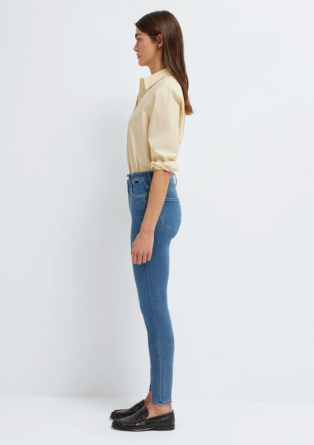 Mavi Serenay Gold Premium Vintage Indigo Mavisi Jean Pantolon 100980-A1549 görsel 5