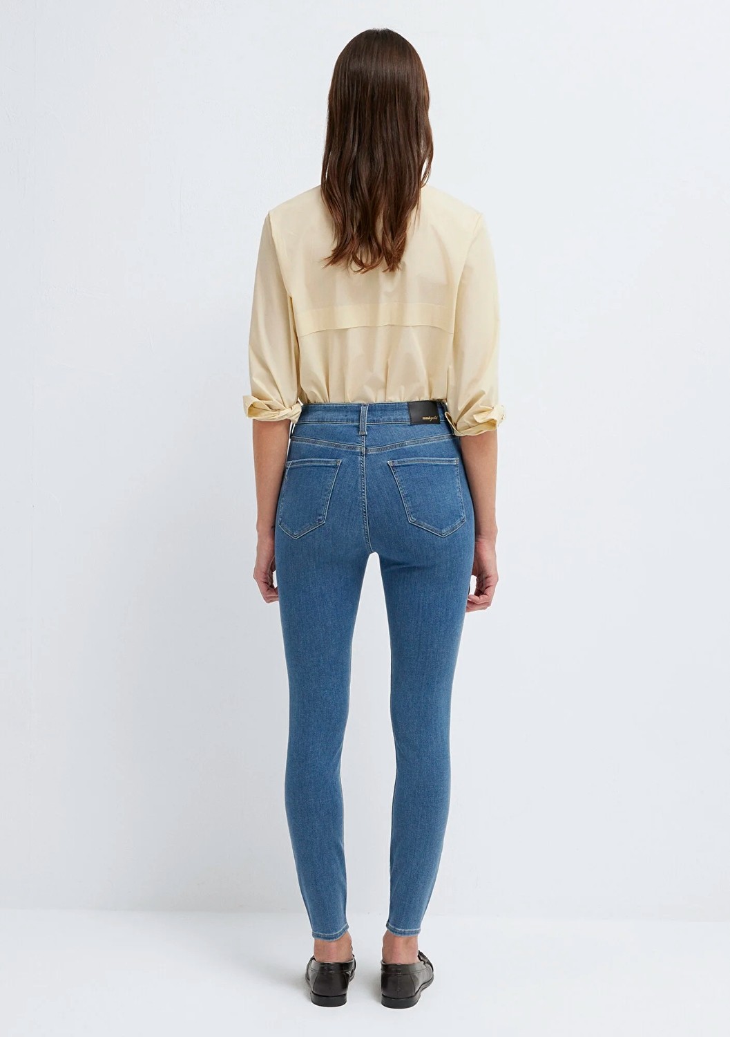 Mavi Serenay Gold Premium Vintage Indigo Mavisi Jean Pantolon 100980-A1549 görsel 6
