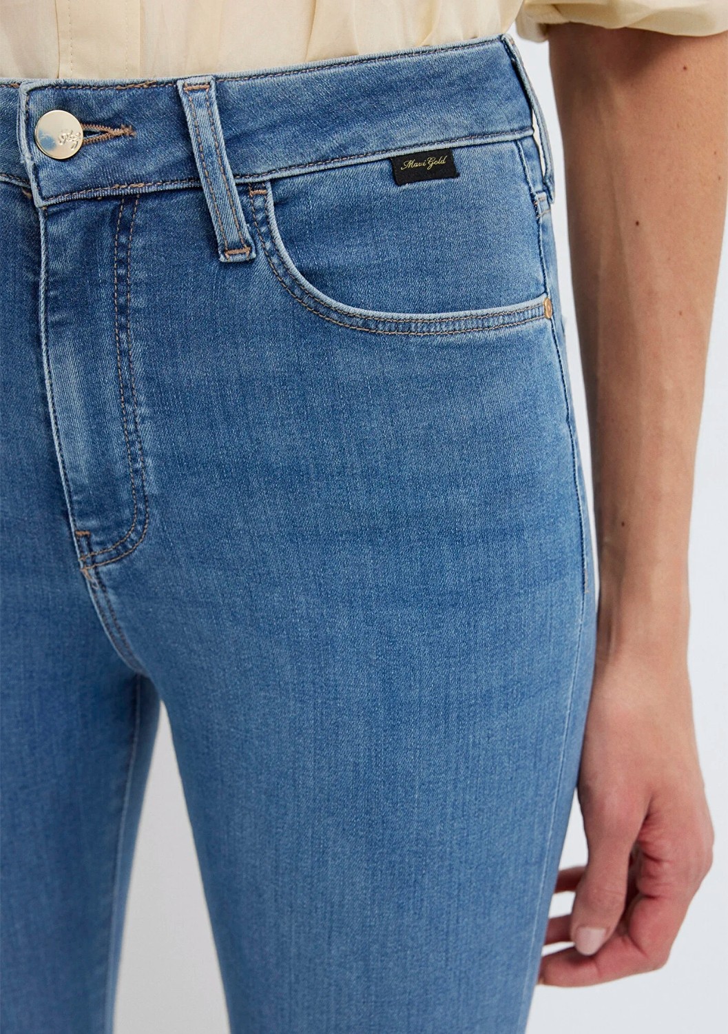 Mavi Serenay Gold Premium Vintage Indigo Mavisi Jean Pantolon 100980-A1549 görsel 7