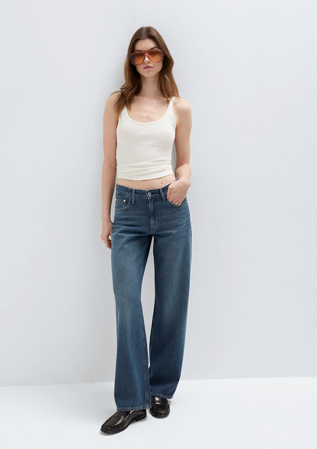Mavi Lovely Classic Denim Puslu Koyu Mavi Jean Pantolon 1012645-A3167 görsel 2