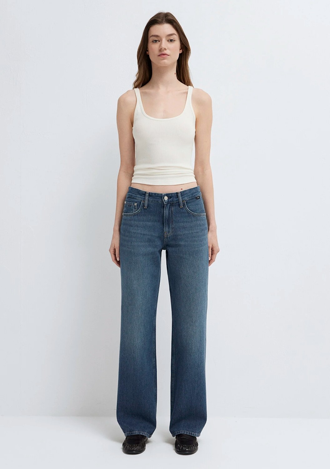 Mavi Lovely Classic Denim Puslu Koyu Mavi Jean Pantolon 1012645-A3167 görsel 4