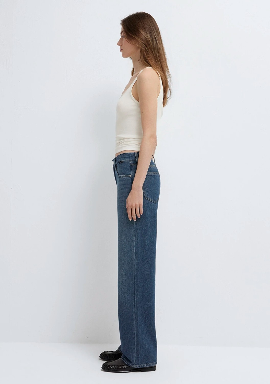 Mavi Lovely Classic Denim Puslu Koyu Mavi Jean Pantolon 1012645-A3167 görsel 5