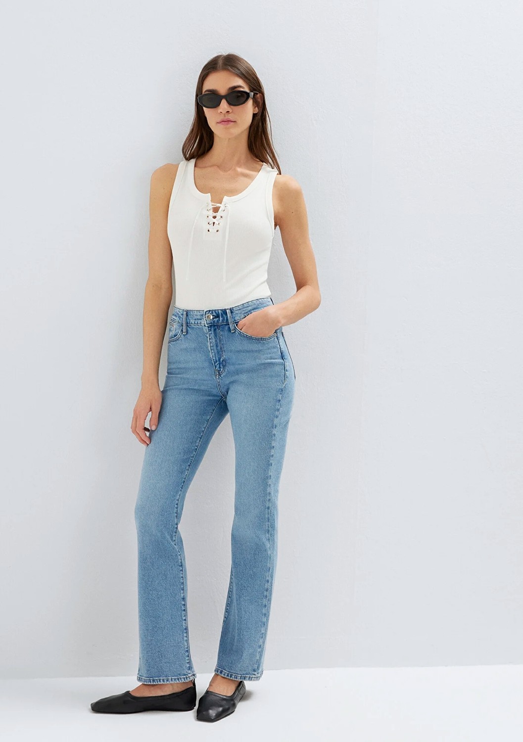 Mavi Bliss Classic Denim Vintage Açık Mavi Jean Pantolon 101437-A3929 görsel 2