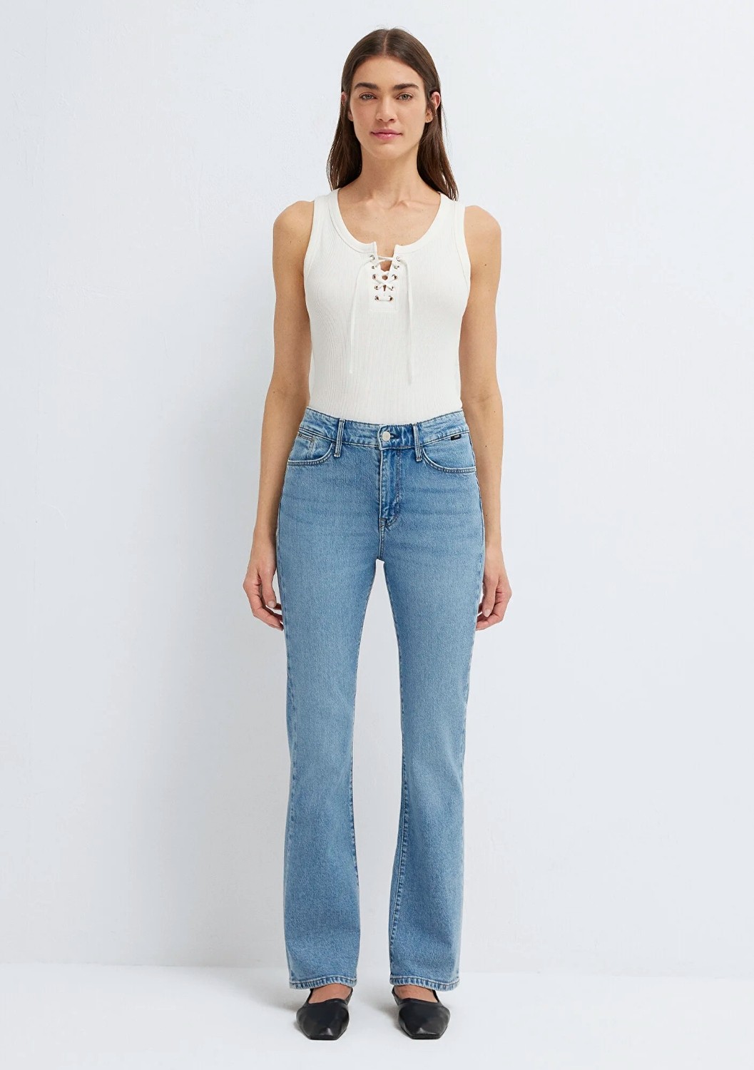 Mavi Bliss Classic Denim Vintage Açık Mavi Jean Pantolon 101437-A3929 görsel 4