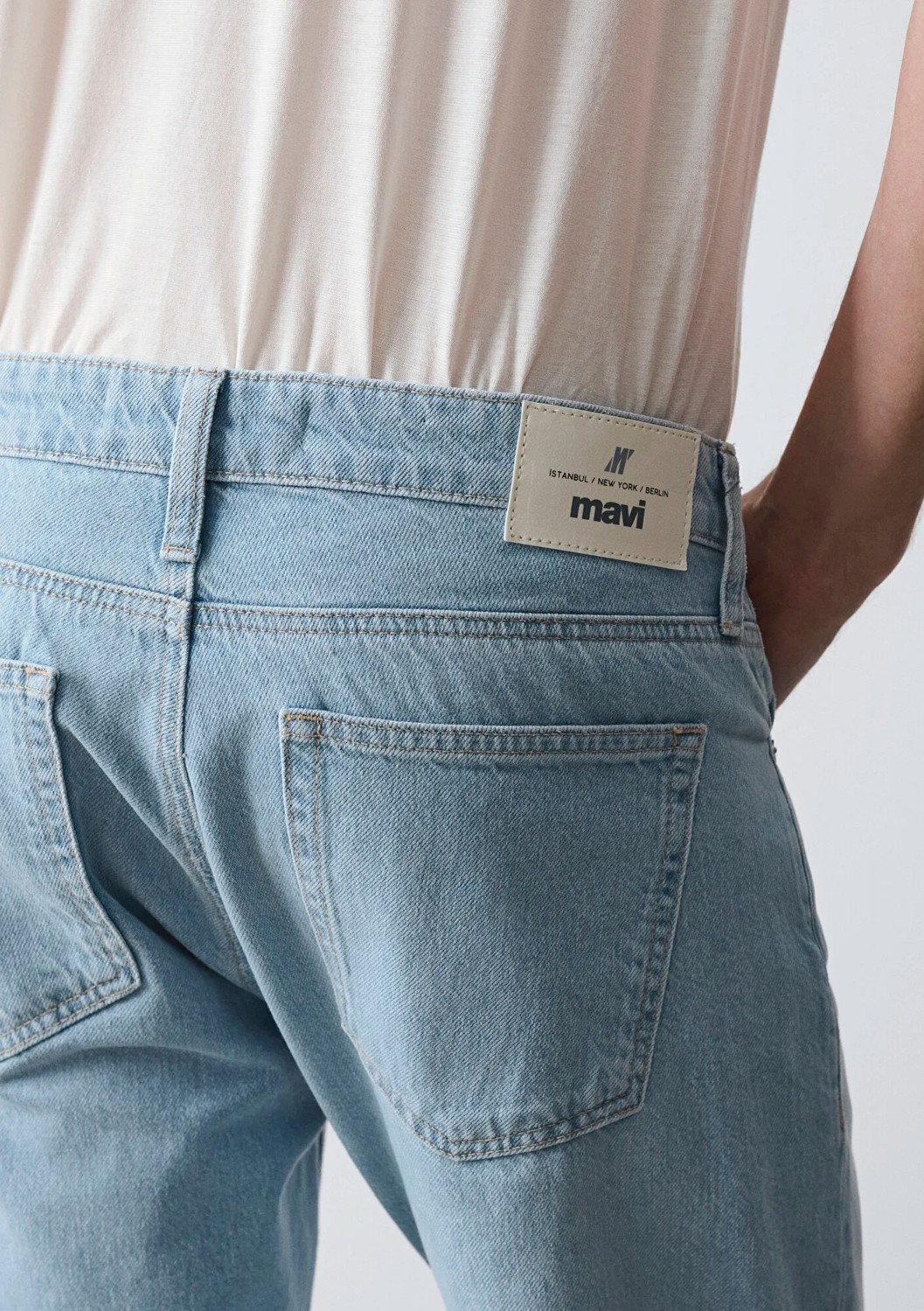 Mavi Madrid Street Buz Mavisi Jean Pantolon 000152-89920 görsel 7