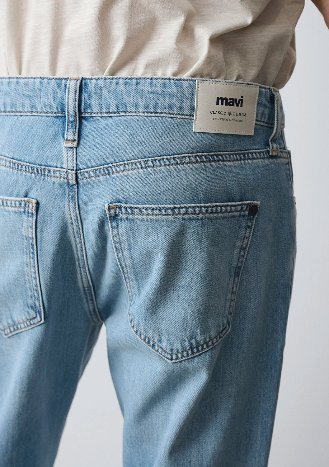 Mavi Lisbon Classic Denim Açık Mavi Jean Pantolon 0010039-A3270 görsel 8