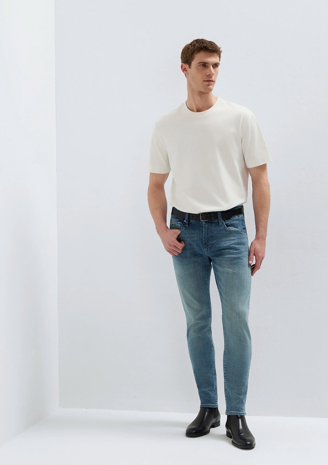 Mavi James Mavi Pro Puslu Indigo Mavisi Jean Pantolon 00424A1733 görsel 3