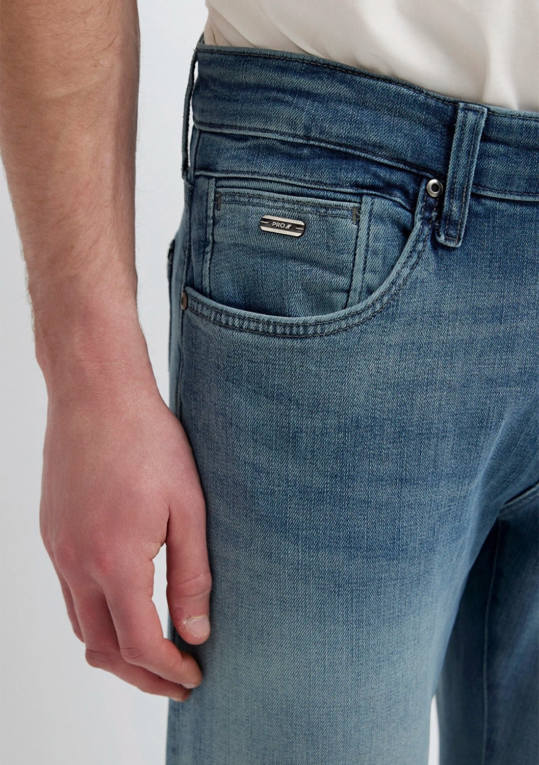Mavi James Mavi Pro Puslu Indigo Mavisi Jean Pantolon 00424A1733 görsel 8