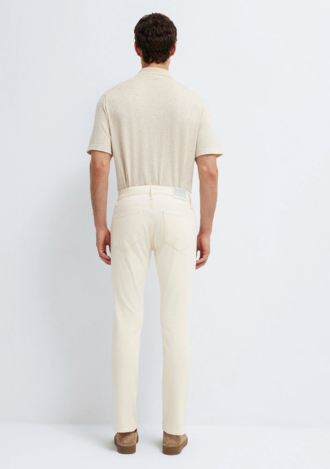 Mavi Marcus Mavi Edition Ekru Jean Pantolon 00351A3275 görsel 5