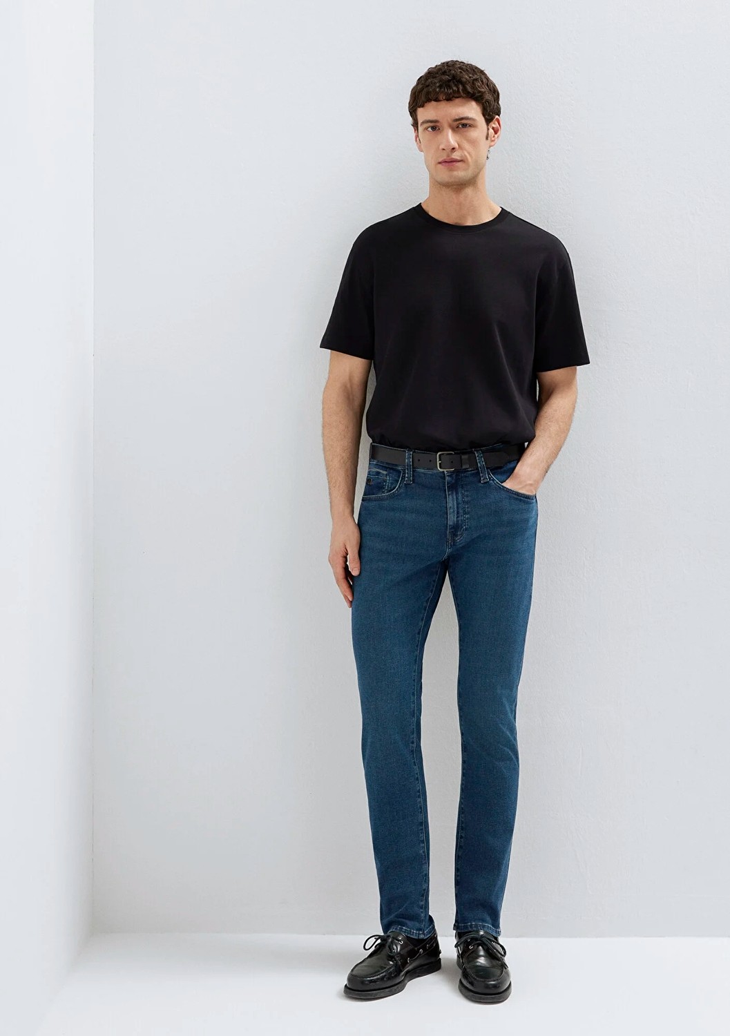 Mavi Marcus Mavi Black Vintage Koyu Mavi Jean Pantolon 00351A3285 görsel 3