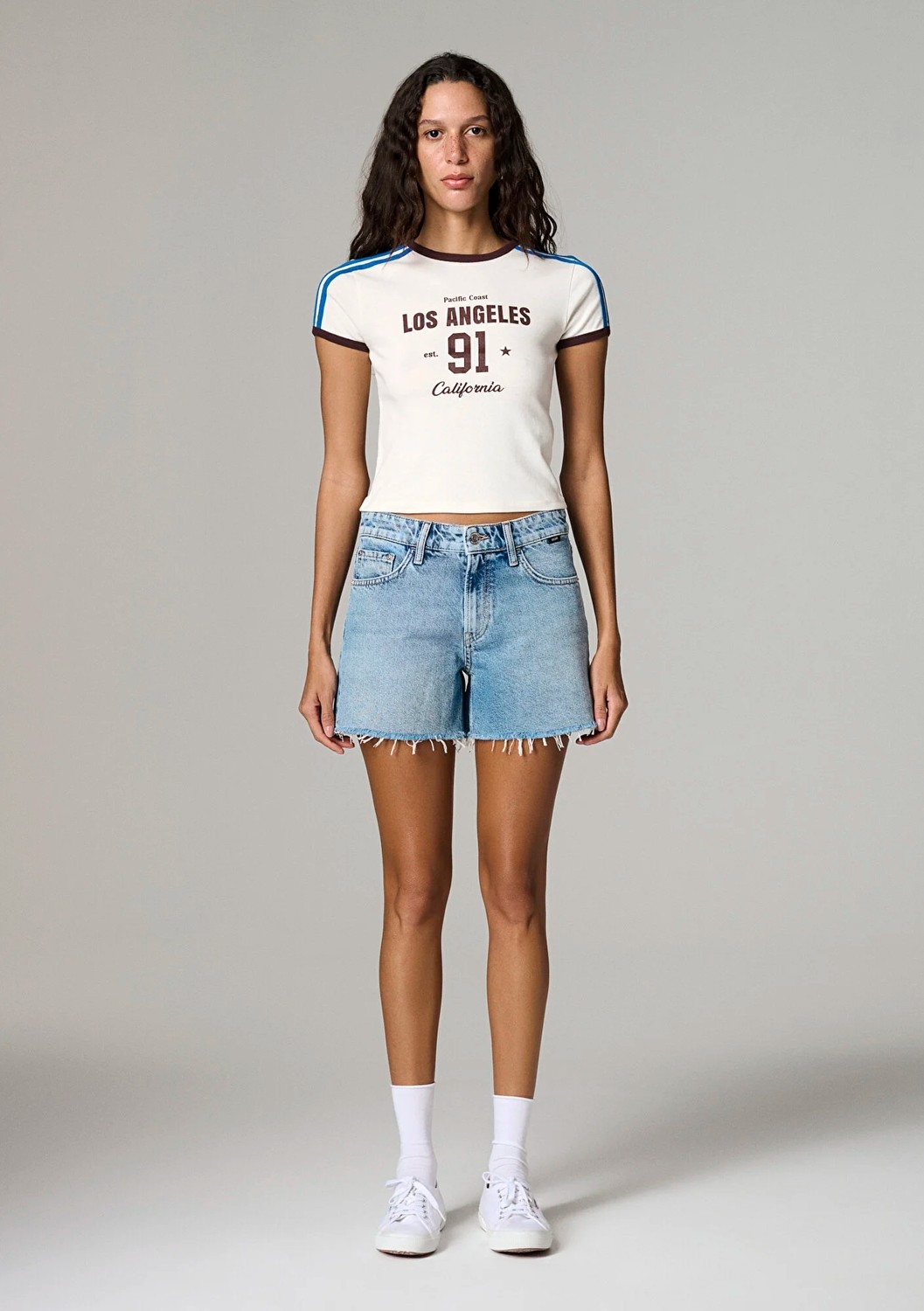 Mavi TAYLOR SHORT Classic Denim Indigo Mavisi Jean Şort 1421021-A3926 görsel 3