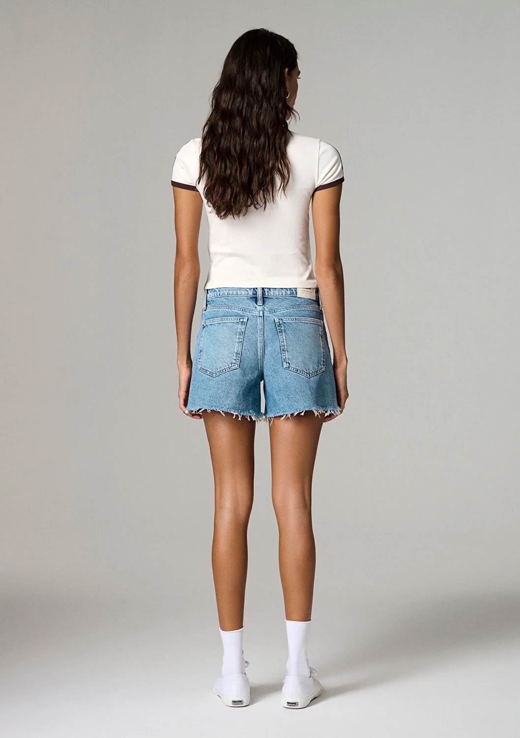 Mavi TAYLOR SHORT Classic Denim Indigo Mavisi Jean Şort 1421021-A3926 görsel 5