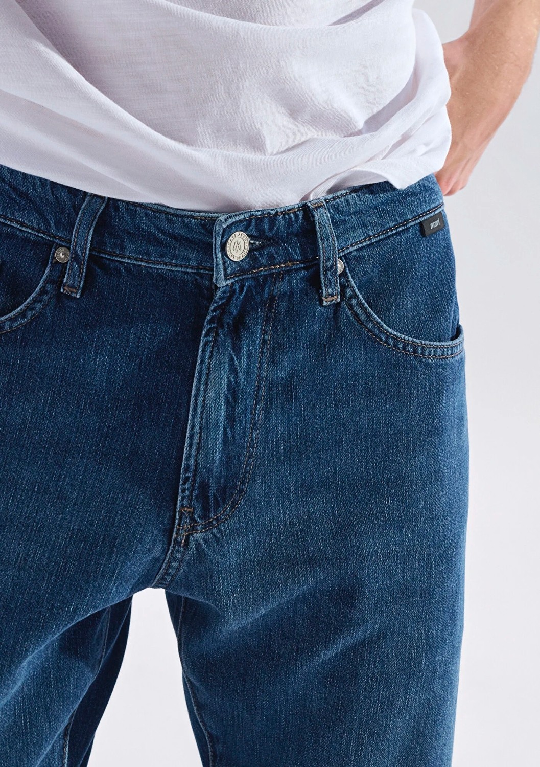 Mavi Hunter Classic Denim Koyu Mavi Jean Pantolon 00202A3987 görsel 7