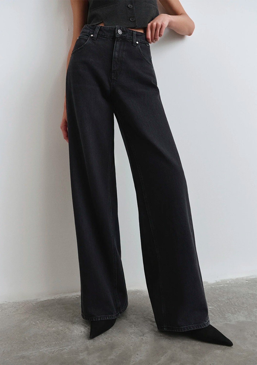 Mavi Siena Iconic Antrasit Jean Pantolon 1010763-90575 görsel 4
