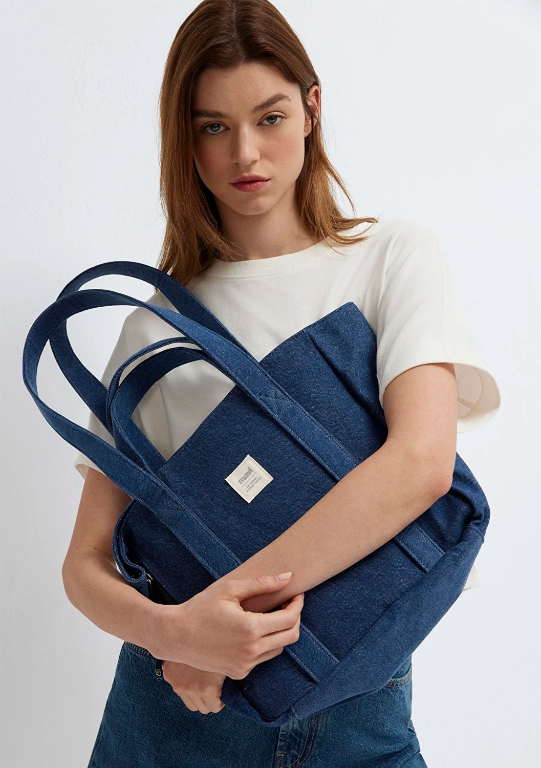Mavi Denim Omuz Çantası 1913105-70872 görsel 5