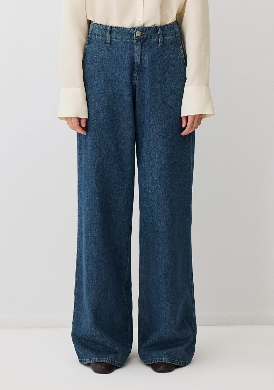 Mavi Maribel Mavi Edition Puslu Indigo Mavisi Jean Pantolon 1012666-90558 görsel 3