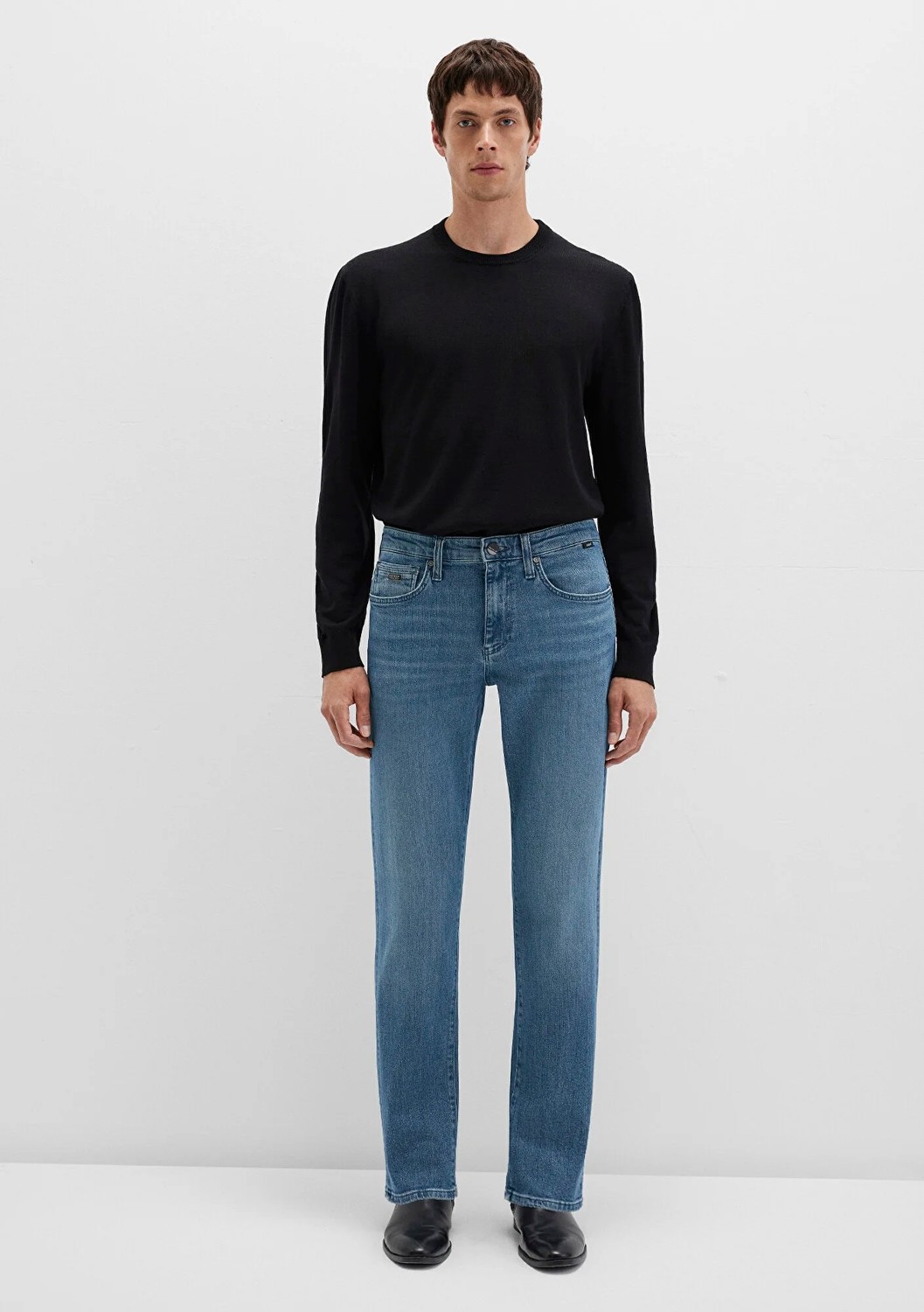 Mavi Hunter Mavi Black Vintage Indigo Mavisi Jean Pantolon 0020290661 görsel 3