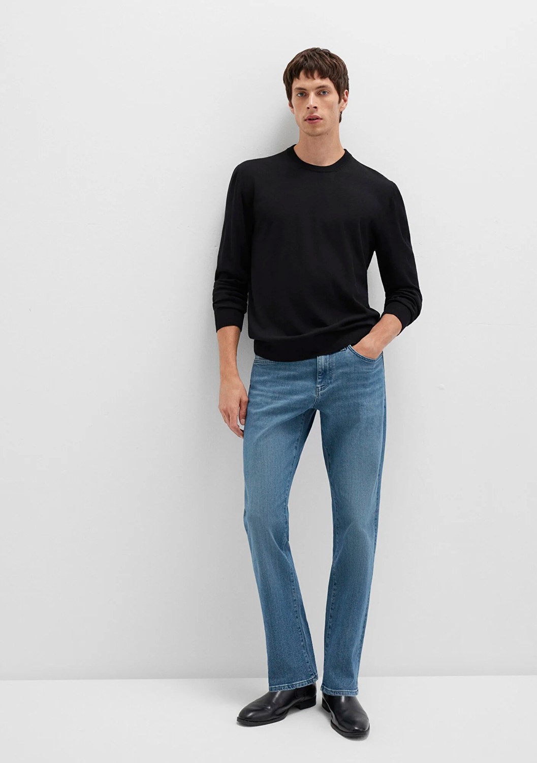 Mavi Hunter Mavi Black Vintage Indigo Mavisi Jean Pantolon 0020290661 görsel 2