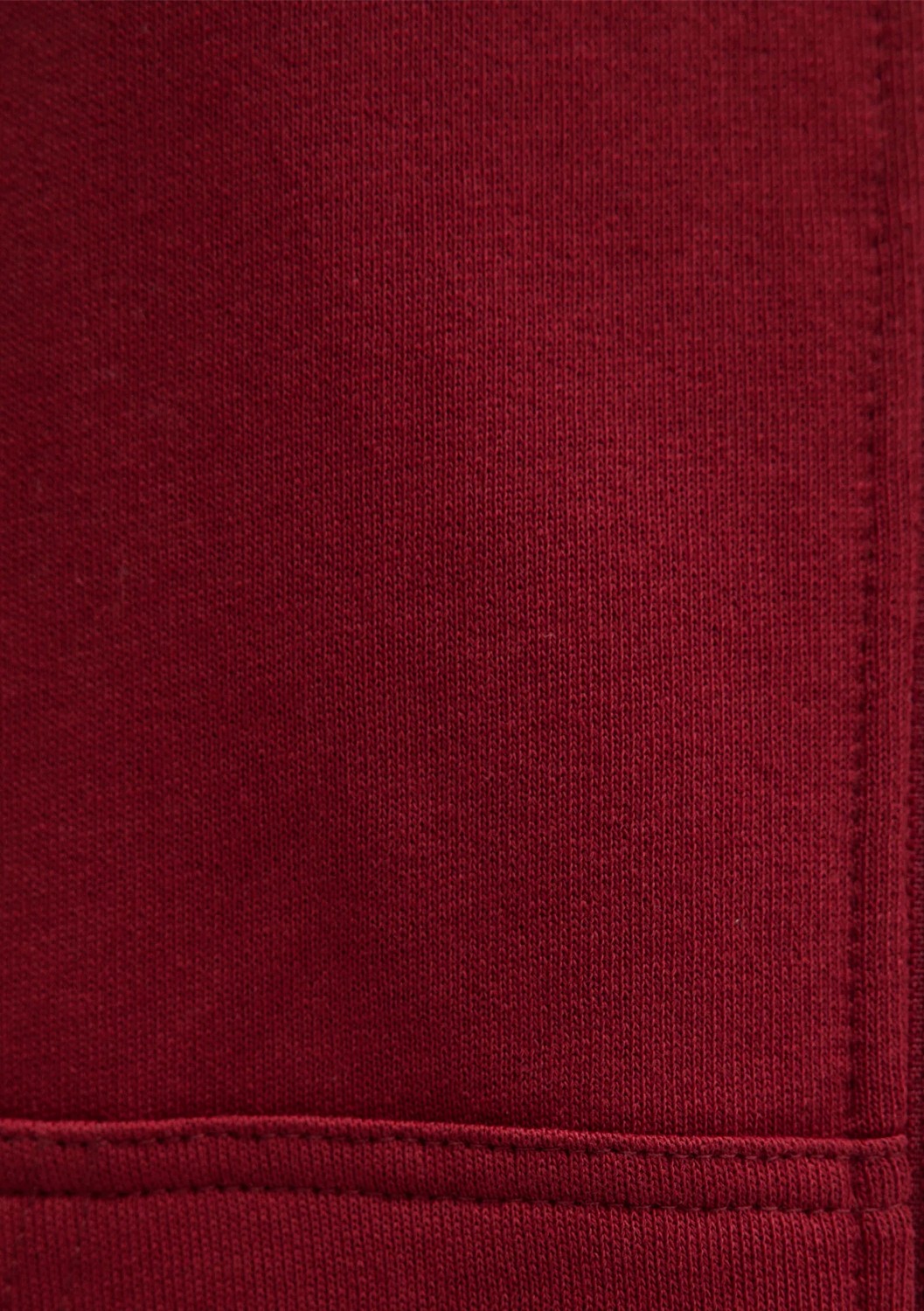 Mavi Logo Baskılı Kapüşonlu Fermuarlı Bordo Sweatshirt 1S10178-85493 görsel 7