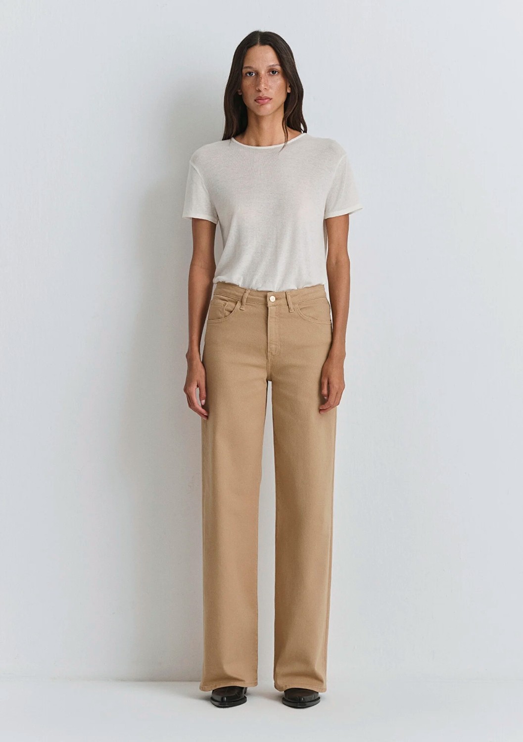 Mavi Malibu Bej Gabardin Pantolon 1010152-91198 görsel 4