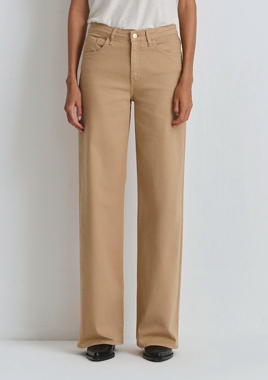 Mavi Malibu Bej Gabardin Pantolon 1010152-91198 görsel 5