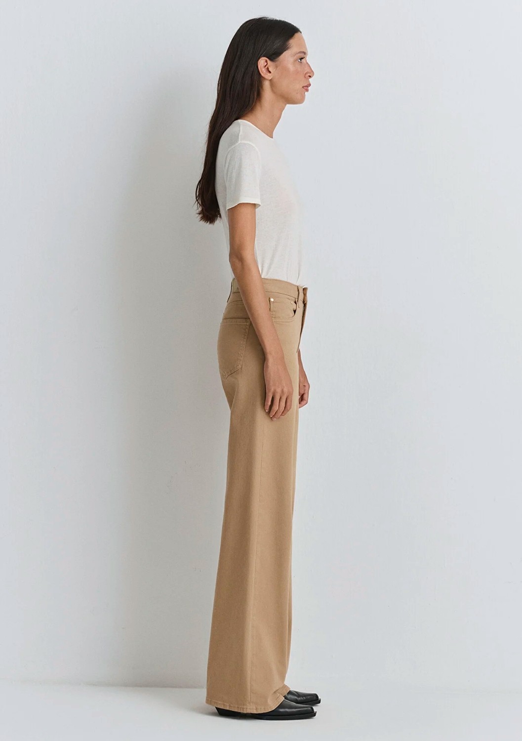Mavi Malibu Bej Gabardin Pantolon 1010152-91198 görsel 7