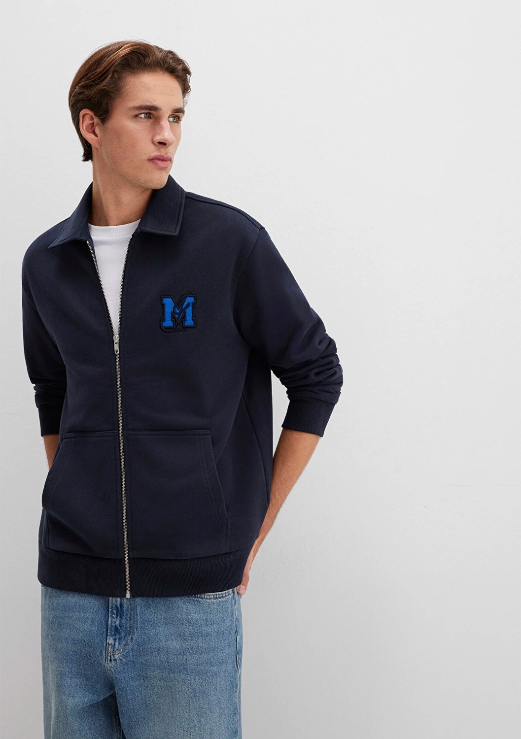 Mavi Lacivert Sweatshirt 0S10493-70490 görsel 3