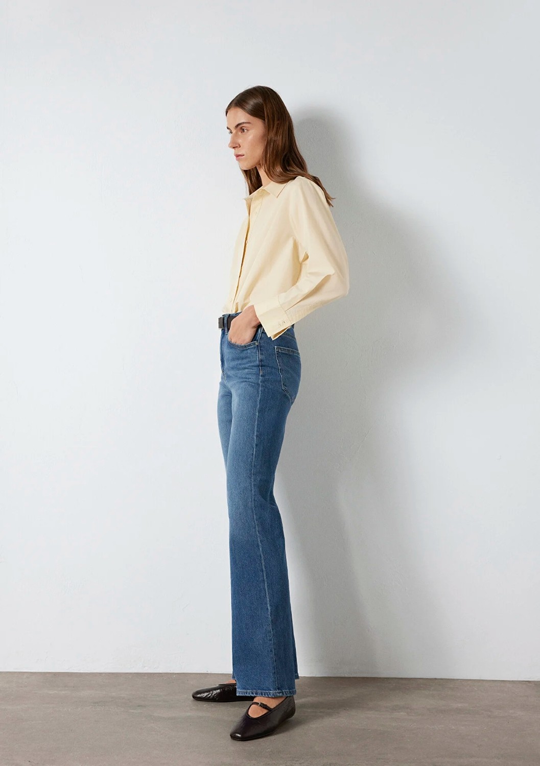 Mavi Victoria Premium Blue Puslu Koyu Mavi Jean Pantolon 101072-A3035 görsel 2