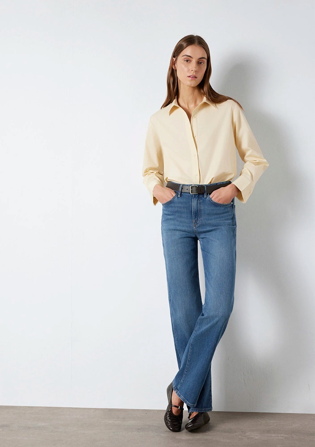 Mavi Victoria Premium Blue Puslu Koyu Mavi Jean Pantolon 101072-A3035 görsel 3